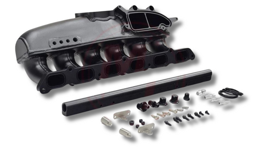 BMW N55 F SERIES ALL ALUMINIUM INTAKE MANIFOLD WITH PORT INJECTION BUNGS AND FUEL RAIL