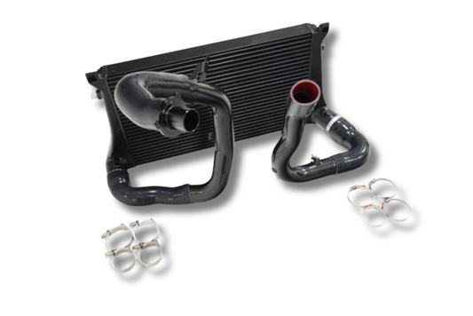 VW EA888 MK7GTI/R / AUDI MQB A3/S3 8V MQB INTERCOOLER KIT WITH CHARGEPIPE, DISCHARGEPIPE & MUFFLER DELETE