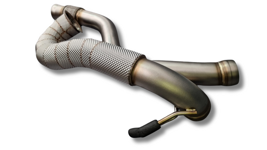 MERCEDES BENZ A45 AMG/CLA45 AMG/GLA45 AMG DECAT DOWNPIPE WITH HEAT INSULATION SHIELDING