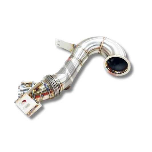 MERCEDES BENZ AMG GT50 / GT53 / GT43 / E53 / GLE53 / CLS53 / GLS53 M256 DECAT DOWNPIPE KIT WITH HEAT SHIELDING